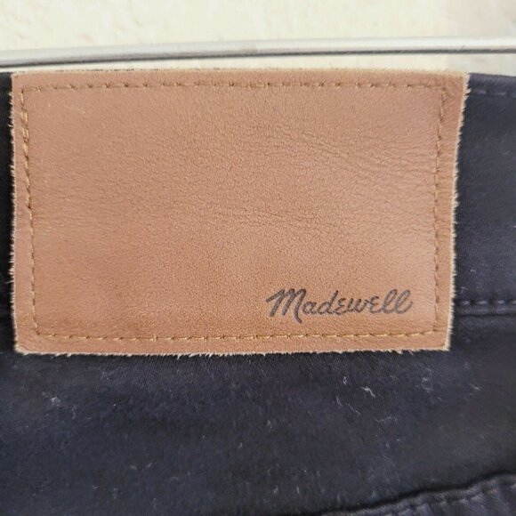 Madewell NWOT 9" High-Rise Skinny Jeans in Black Size 25 - Picture 4 of 10